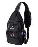 WATERFLY Packable Small Crossbody Sling Backpack Shoulder Chest Bag Daypack for Hiking Traveling