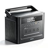 Daran Portable Power Station, 960Wh Solar Generator w/4 1000W AC Outlets (2000W Peak), 100W PD Fast Charing, LiFePO4 Battery Backup for Road Trip, Off-Grid, Power Outage (Solar Panel Optional)