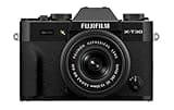 FUJIFILM X-T30 III Mirrorless Camera Body, with XC13-33mm Lens Kit, Black