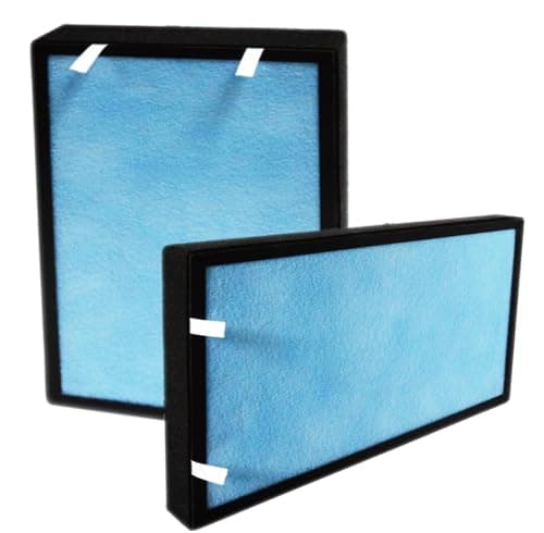 HOSECES PB-P01F Replacement Air Filter Compatible with Pro Breeze PB-P01 Air Purifier, High Efficiency 2-in-1 H13 HEPA Activated Carbon Air Filter, 2 Pack