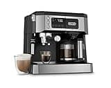 De'Longhi All-in-One Espresso & Coffee Maker, 10-Cup Pot, Milk Frother