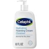 Cetaphil Cream to Foam Face Wash Hydrating Cleanser, 8 fl oz