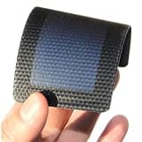 0.3W 1.5V Thin Film Flexible Amorphous Silicon Solar Panel, 2V ETFE Rollable Mini DIY Replacement Solar Cell for Garden Yard Emergency Lights