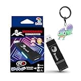 Brook Wingman XE2 Wireless Controller Adapter [Exclusive Version] 2-in 1 Converter for PS5, PS4, Xbox Series, NS, NS 2 & PC Supports Turbo, Remap, Lag-Free Play Includes Keychain