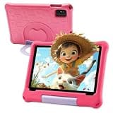 Kids Tablet 10 Inch, Android 15 Tablet for Kids, 8GB RAM + 64GB Storage, Octa-Core, WiFi 6, 5000mAh Battery, Pre-installed Kids Apps, Parental Control, EVA Protective Case, Tablets for Kids 6-12