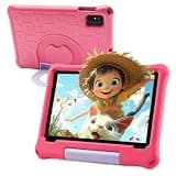 Kids Tablet 10 Inch, Android 15 Tablet for Kids, 8GB RAM + 64GB Storage, Octa-Core, WiFi 6, 5000mAh Battery, Pre-installed Kids Apps, Parental Control, EVA Protective Case, Tablets for Kids 6-12