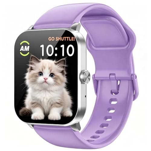 Jacoosa Smart Watch 1.85" HD for Men Women, Answer/Make Bluetooth Calls, IP68 Waterproof Fitness Tracker with Heart Rate Sleep Monitor, 120+ Sports Modes Pedometer
