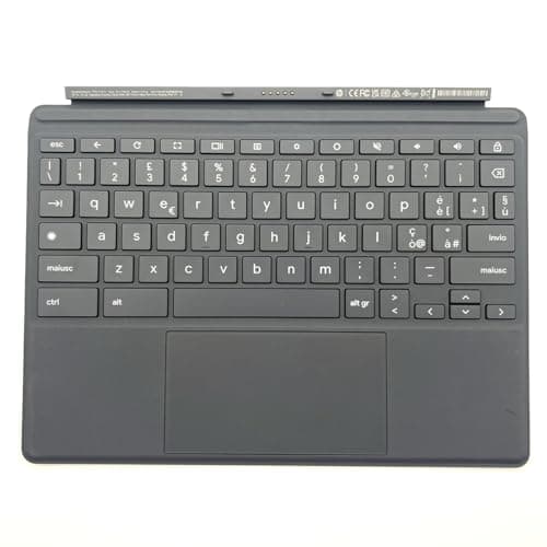 COMOLADO Canada/Italian Gery Touchscreen Tablet Keyboard for HP Chromebook X2 11-DA 11-da0023dx TPN-H101K Series (Italian Layout)