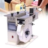 Qiokoith Automatic Right Angle Labeling Machine, Adjustable Semi-Automatic Labeling Machine, 90° Right Angle Box Label Applicator with Display