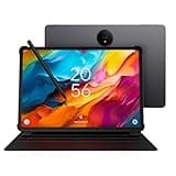 TCL NXTPAPER 14 Android Tablet, 14.3" Paper-Like Display Drawing Pad, Digital Notebook & Musician Tablet with 4096-Level Stylus & Flip Case, 8+8GB RAM, 256GB Storage, Gray (Renewed)