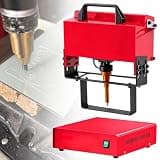 Pneumatic Metal Marking Machine, 0.01-1mm Dot Peen Engraving Machine C