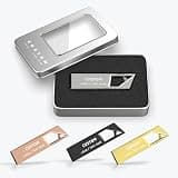 CarryBright Bulk USB Flash Drives with Custom Logo, Text and Packaging, from 128MB to 128GB, Suitable for Corporate Events, University Programs, Client onboarding, Wedding Gifts (100,32GB)