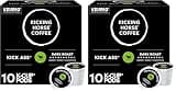 Kicking Horse Coffee, Kick Ass, Single Serve Keurig K-Cup Pods, Dark Roast Coffee, 10-Count Box (Pack of 2)