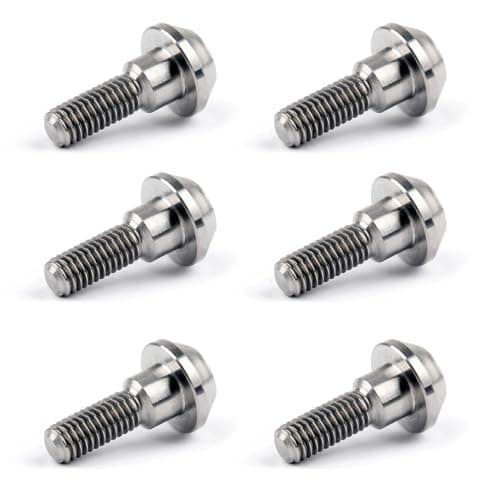 M6 X 20mm Titanium/Ti Disc Brake Rotor Bolts(6PC)