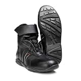 Milwaukee Leather Men's Black Leather Motorcycle Racer Style Boots - 11