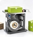 ZHIGUANYUN Peelable 90° Corner Label Machine,Automatic Right Angle Labeling Machine with Touch Screen Display 110V-25–30mm(0.98–1.18in)