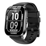 ganopterygon Smart Watch, 2.01" HD Touchscreen Fitness Tracker with Bluetooth Calling, 120+ Sports Modes, 24/7 Heart Rate Sleep Monitor, IP67 Waterproof Smartwatch Compatible with iOS Android (Black)