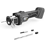 Cordless Drywall Cut Out Tool Compatible with DEWALT 20V Battery, Rotary Saw with 1/8" and 1/4" Collets, 30000 RPM, Compact Spiral Saw for Cutting Wood Drywall,Sheetrock,Wood (Tool Only)