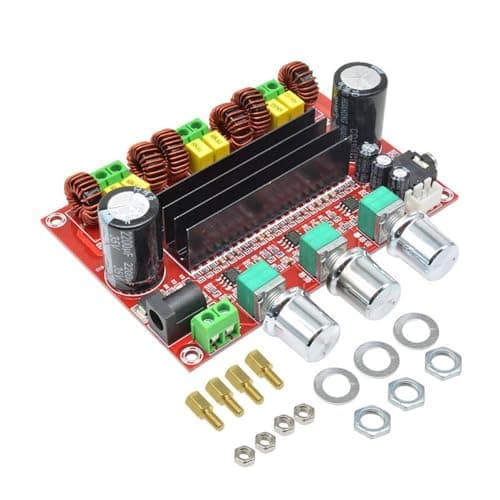 XH-M139 TPA3116D2 2X 50W +100W 2. Channel Digital Subwoofer Power Amplifier Board TPA3116x2 3 Channels DC 12-24V