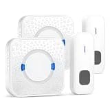 YXYFDCL Wish Remote Control with 55 Ringtones Doorbell with Two Dragging and Ding Dong