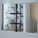TV Floor and Wall Mount, Full Motion, 360° Swivel, Tilt