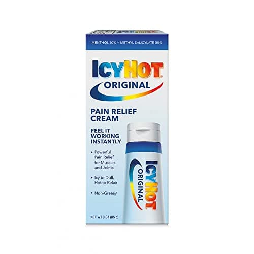 ICY HOT Pain Relieving Cream Extra Strength 3 oz ( Packs of 5)