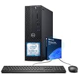 Dell OptiPlex 3070 SFF Desktop Computer PC, Intel Core i5-9500, 256GB SSD, 16GB RAM, Keyboard ＆ Mouse, HDMI, WiFi, BT, OptiPlex i5 PC, Windows 11 Pro (Renewed)