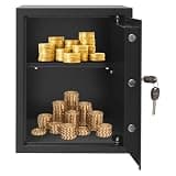 Home Safe Fireproof And Anti-theft Safe 35l Large Capacity Safe Wall-mounted And Floor-standing Dual-purpose Safe Multifunctional Storage For Jewelry And Documents