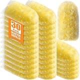 Swilsweep 30 Count 360° Heavy Duty Duster Refills, Compatible with Swiffer Duster, Larger Size Disposable Electrostatic Microfiber Dusters, 4X Thick Cleaning Dusters, Unscented