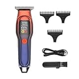 KNPSJJRHF Home Speed Adjustable Electric Hair Clipper with Intelligent Digital Display Screen for Cutting