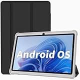 HNVHNV Android Tablet 7 Inch Tablet, 6GB RAM 32GB ROM 1TB Expansion, Quad-core Processor, Dual Camera, WiFi, Bluetooth, Parental Control (Black)
