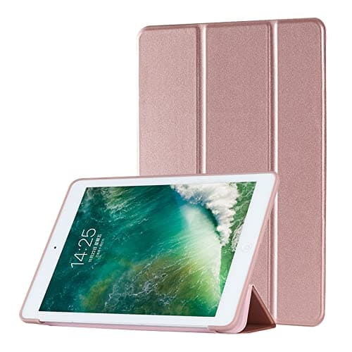 ddice iPad mini Case 1/2/3/4/5th Generation, Slim Lightweight Smart Book Cover with Auto Sleep/Wake, Trifold Stand, Shockproof Protective Case (Pink Gold, iPad mini 1st/2nd/3rd/4th/5th Gen 2012–2019)