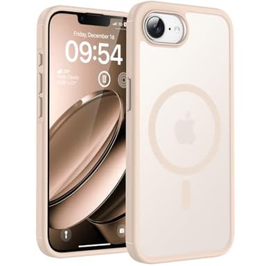 TOCOL for iPhone 17e Case, Compatible with Magsafe, Military Drop Protection, Slim Translucent Matte Shockproof for iPhone 17 e Case 6.1 inch (Desert)