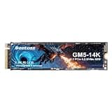 Bestoss NVMe M.2 2280 SSD 4TB Internal PCIe 5.0 SSD, Up to 14000MB/s, SLC Cache & HMB, PS5/PC/Laptop, Tailored for Gamers