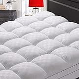 SameBed Mattress Topper King,Extra Thick Mattress Pad Cover for Back Pain,Cooling Mattress Protector with 8-21 Inch Deep Pocket,Overfilled Down Alternative Filling