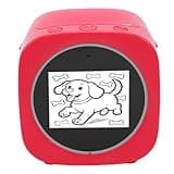 Wisoqu AI Voice Sticker Printer, 2.4 Inch Display Thermal Label Maker with Bluetooth WiFi, Voice Controlled Creative Kids Home Office