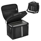 Power Station Carrying Case Compatible with BLUETTI Elite 30 V2 / EB3A Portable Power Station Generator, Protective Shoulder Bag Storage Cover with Padded Compartment for Outdoor Travel Camping