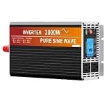 EHSOLZXBE 2000W-5000W Pure Sine Wave Inverter 12V/24V to 120V AC(Peak Power 3000w,12V)
