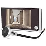 Doorbell Camera with LCD Display, Peephole Camera for Apartments, Wide Angle IR Viewer, Simple Setup, Battery Powered, Low Light Capable, Includes Guide