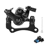 HOUSON Scooter Brake Caliper Brakes, Rotary Brake Caliper Scooter Disc Brake Caliper for Electric Skateboard and E-Bike - 8/10 inch Front and Rear Wheel Brake (Front)