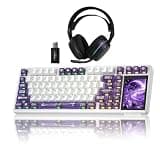 Aula Wireless Keyboard and Headset Combo, Aula L99 Wireless Keyboard G7 Wireless Headset