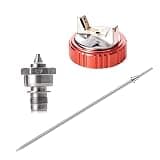 AEROPRO Tools 1.7mm Needle, Nozzle, Air Cap Set for A610 LVLP Spray Gun, Nozzle Set for Gravity Feed Air Spray Gun
