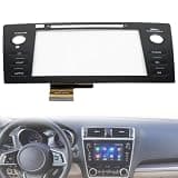 Knetegd 8" 86471-AL65A Touch Screen Digitizer for Subaru Legacy Outback 2018 2019, Navigation Radio Display Replace 86471-AL65B 86471-AL66A 86471-AL68A 86431-AL65A (MAP Button)