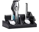 DAXXIN Hair Cutting Tool, Electric Hair Clippers, Hair Trimmer Barber Kit with USB Rechargeable 6 in 1 Electric Shaver Beard Trimmer Men Grooming Kit for Barber