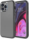 Diverbox Designed for iPhone 12 pro max case with Screen Protector Camera Lens Cover Heavy Duty Shockproof Dropproof Cases for Apple iPhone 12 pro max Phone (Black)