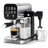 Morniva Espresso Machine with Cold Milk Frother, 20 Bar Professional Coffee Machine With Automatic Milk Box, All-in-One Stainless Steel Coffee Maker to Cappuccino Latte & Cold Brew Iced Coffee