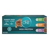 Purina ONE Natural, High Protein Cat Food Variety Pack, Turkey, Chicken and Tuna Recipes - (2 Packs of 12) 3 oz. Cans