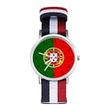 ZMYAPQO Portugal Portuguese Flag Watches for Men