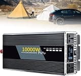 Pure Sine Wave Inverter 10000W Car Power DC 12V 24V 48V 60V 72V to AC Voltage Converter Transformer Vehicle Adapter(70V)