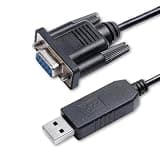 Bainoontech PL2303 USB to RS232 Serial Converter Cable, DB9 Female with Standard Pinout Option for Windows 7/8/10/11 Mac Android Linux - 1.8M / 6FT